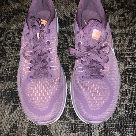 orange and purple nikes